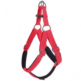 2x45-55 Cm Neon Göğüs Tasması Kırmızı M