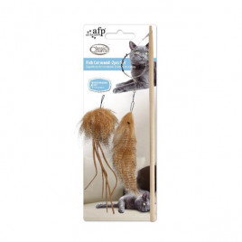 2 Adet Balık Peluş Kedi Olta