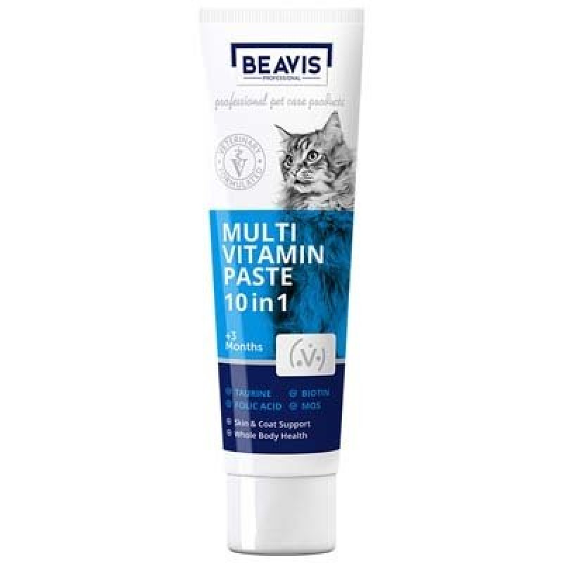 Beavis Yavru Kediler İçin Multi Vitamin Paste 10 in 1 100 mL