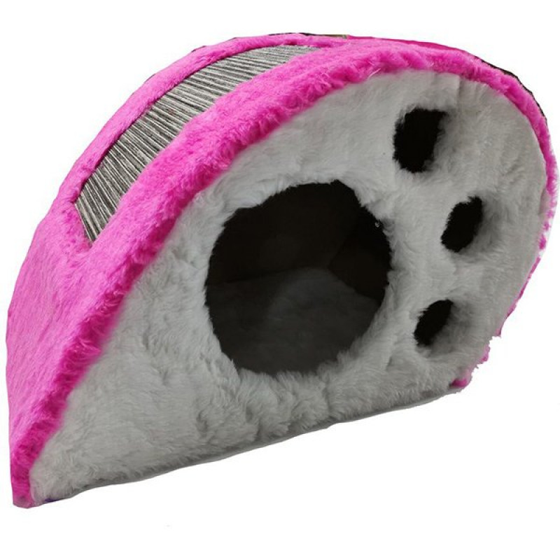 Cat Hause Y03 Salyangoz Kedi Tırmalama Pembe 30 Cm