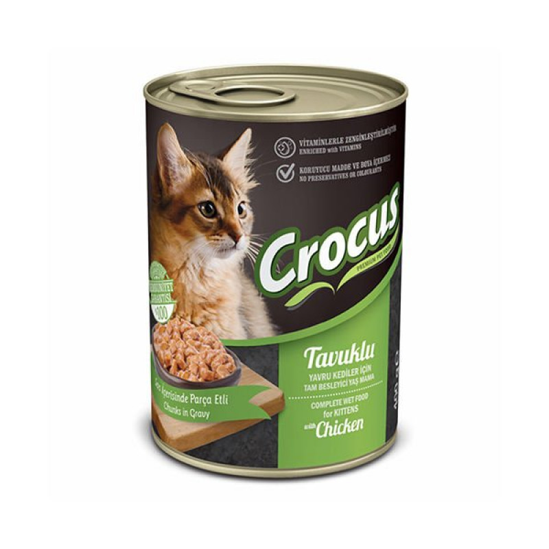 Crocus Kitten 400 Gr Tavuk