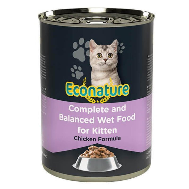 Econature 400 Gr Kitten Tavuklu Yavru
