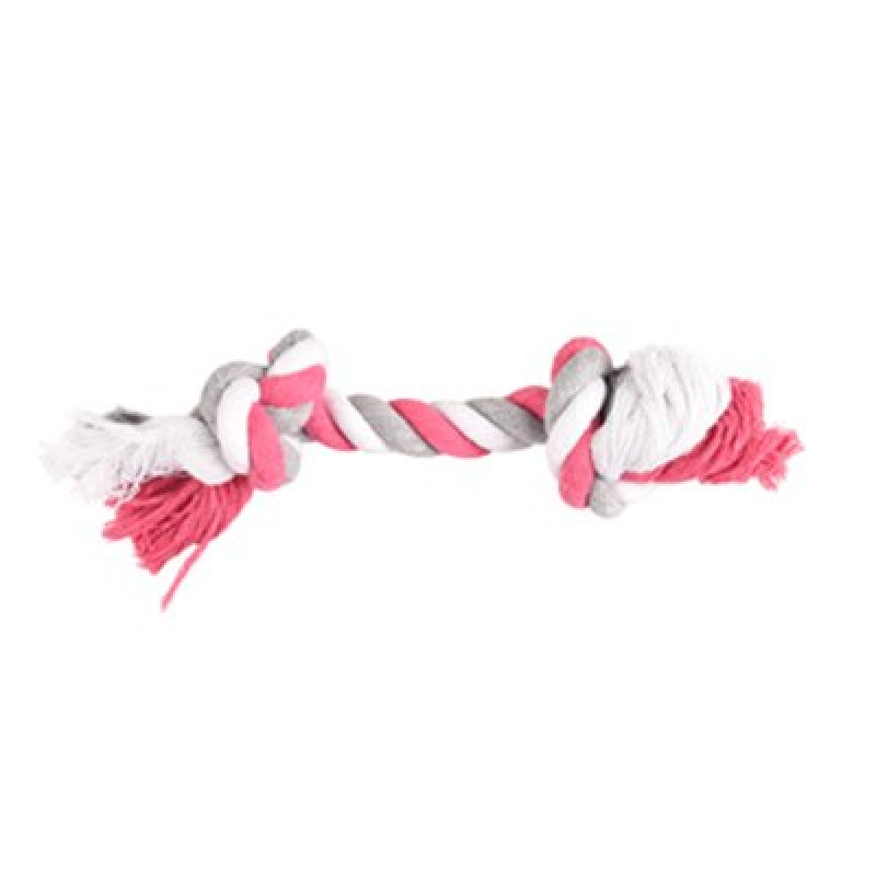 Flamingo 22 cm 2 Düğümlü Diş İpi Oyuncağı S