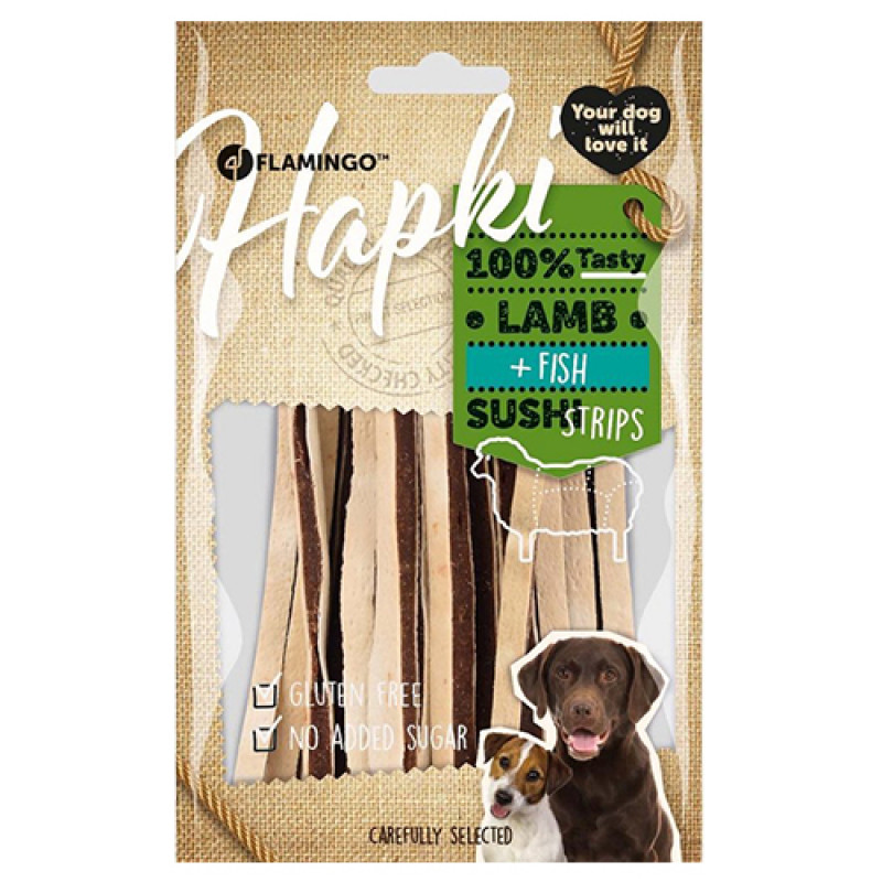 Flamingo 85 Gr Hapki Lamb & Fish Sushi Strips