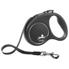 Flexi M 5 Mt Black Design Şerit Siyah