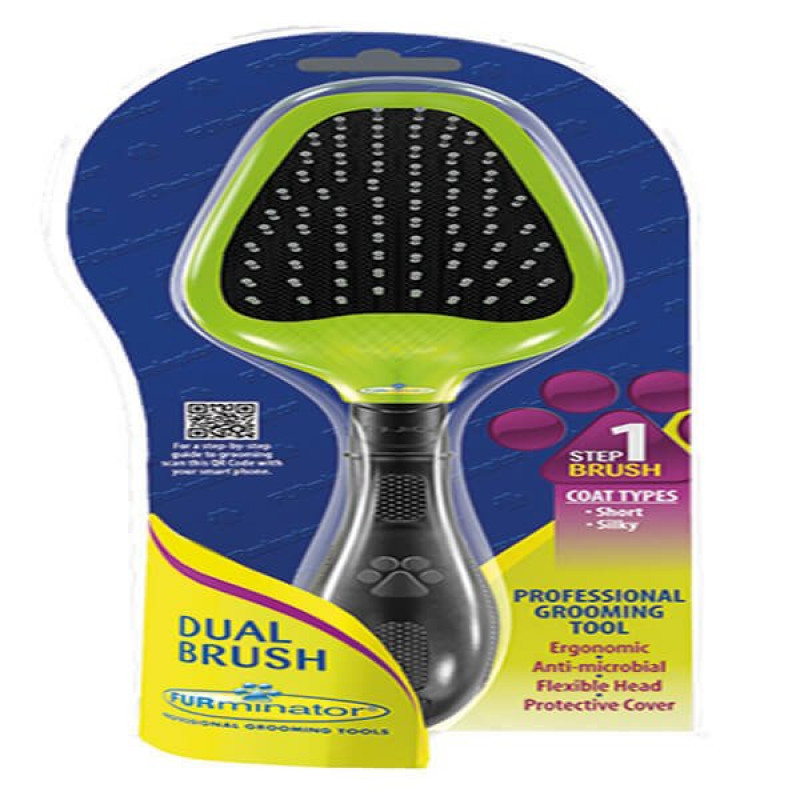 Furminator Dual Brush Step 1 Tarak