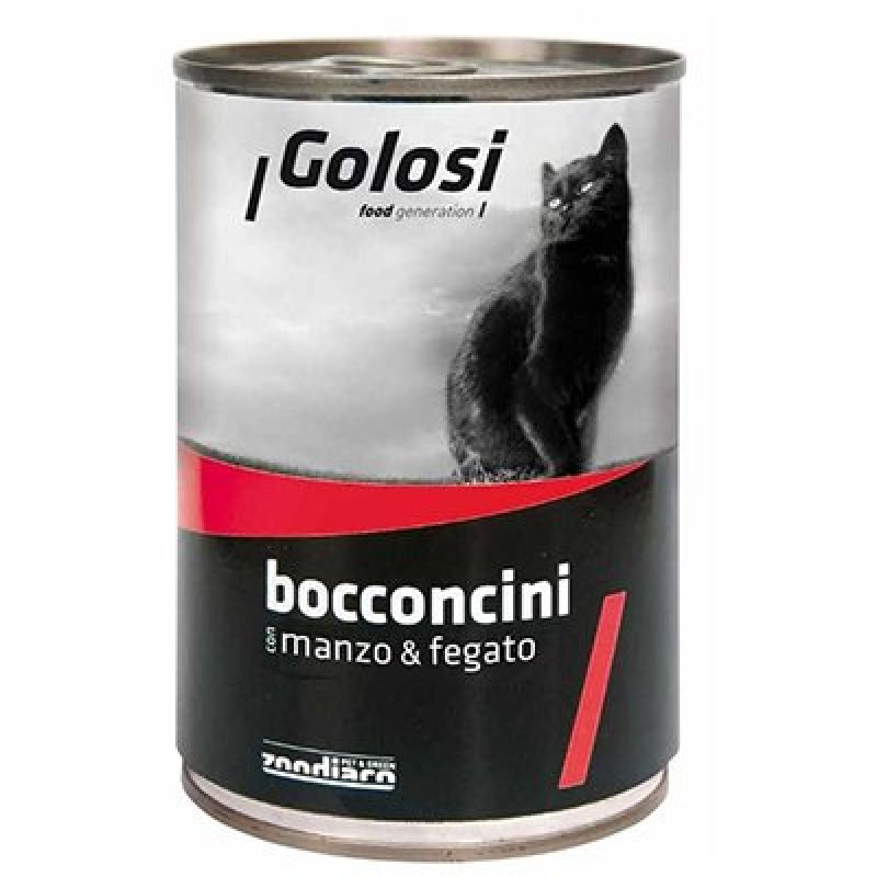 Golosi 400 Gr Sığır Etli Ve Ciğerli Yetişkin