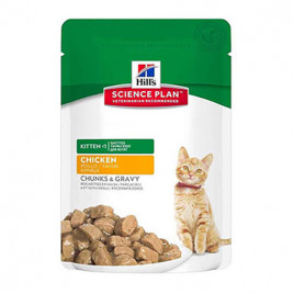 Hill's 6 Adet Science Plan Kitten Chicken 85 Gr