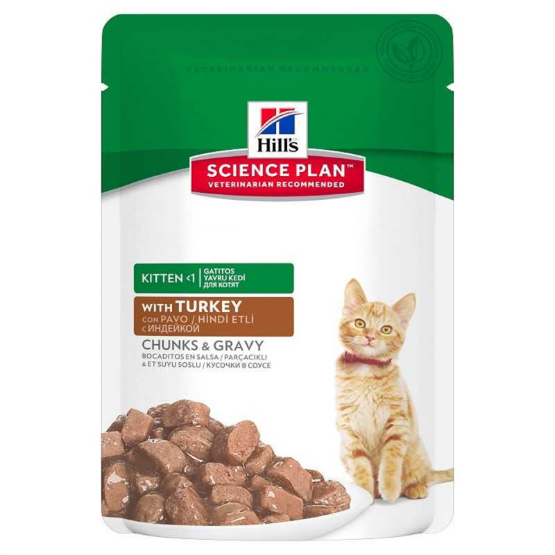 Hill's Science Plan 85 Gr Kitten Turkey