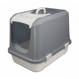 50x40x50 Cm Üstü Açılabilir Kapalı Tuvalet Gri Medium