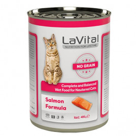 Lavital 400 Gr Sterilised Tahılsız Somonlu