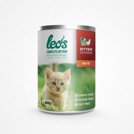 Leo's 400 Gr Kitten Pate Chicken
