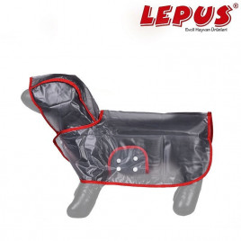 L Şeffaf Yağmurluk Kırmızı 31x45x31h cm