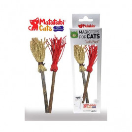 Matatabi Cats 18 Cm Süpürge Oyuncak 2'Li