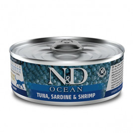 N&D Ocean 80 Gr Ton Sardalya ve Karides