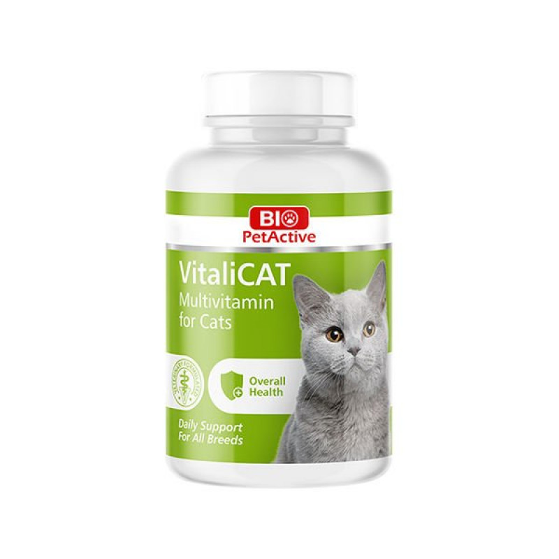 Bio Pet Active 60 Tablet Vitalicat Multivitamin 30 Gr