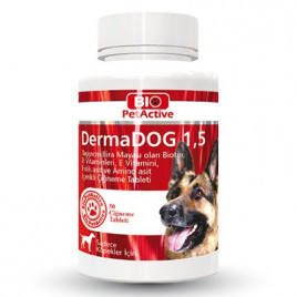 75 Gr Dermadog Orta Irk Köpekler İçin Sarımsaklı Maya Tableti 50 Adet