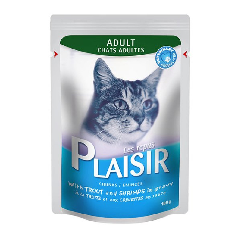 Plaisir 100 Gr Alabalık Karidesli Pouch