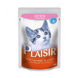 Plaisir 100 Gr Kitten Tavuklu Pouch Yavru