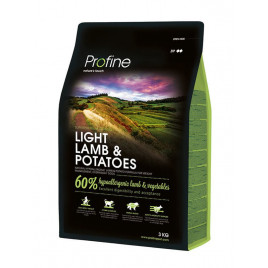 Profine 3 Kg Düşük Tahıllı Light Kuzulu Diyet