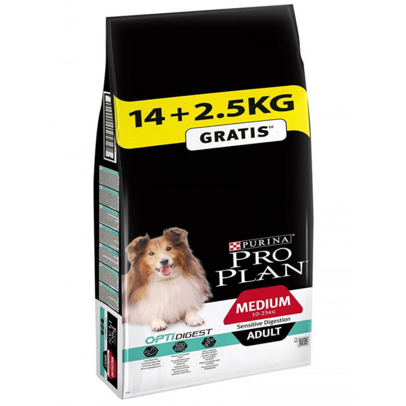 Pro Plan 16,5 Kg Medium Sensitive Digestion  Lamb