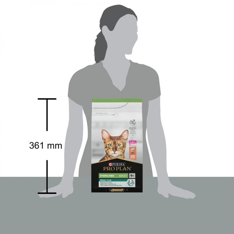 Pro Plan 3 Kg Renal Plus Sterilised Somon
