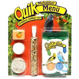 Quik Muhabbet Kuşu Menü Seti