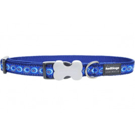 Red Dingo 12 Mm Cosmos Desenli Lacivert Boyun Tasması