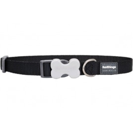 Red Dingo 20 Mm Klasik Siyah Boyun Tasması