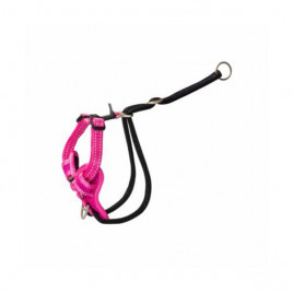 Rogz L Utility Stop Pull Tuig Durma Çekme Göğüs Tasması Pembe 2x45-75 Cm