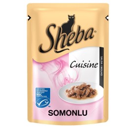 Sheba 85 Gr Somonlu Yetişkin Pouch