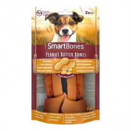 SmartBones 2'Li  Tavuklu Fıstık Ezmeli Medium Düğüm Kemik  158 Gr