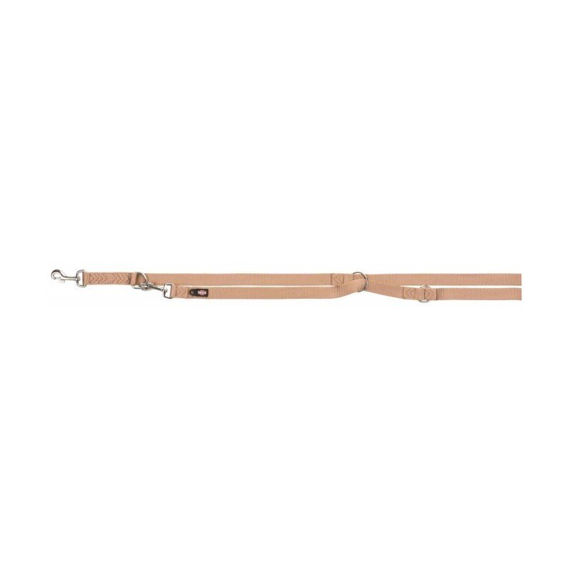 Trixie 2m / 20mm Premium Gezdirme Kayışı Karamel