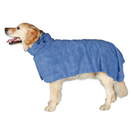 S Microfibre Bornoz 40 Cm Mavi