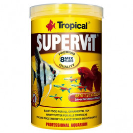 Tropical 100 Ml Süpervit Granulat Omnivor Granül Balık Yemi