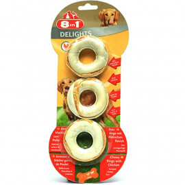 8in1 Delights Meaty Chewy Rings