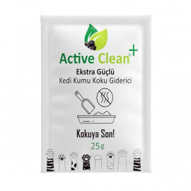 Active Clean Hindistan Cevizli Organik Kedi Kumu Koku Giderici 25 Gr