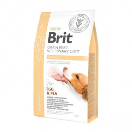 Brit 12 Kg Grain Free Veterinary Diet Hepatic Yumurta ve Bezelye