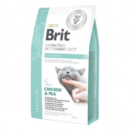 Brit 2 Kg Grain Free Veterinary Diet Struvite Tavuk ve Bezelye