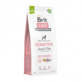 Brit Care 12 Kg Sustainable Sensitive Balıklı ve Böcek Proteinli Yetişkin Maması 