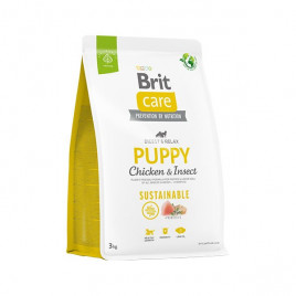 Brit Care 3 Kg Sustainable Puppy Tavuk Ve Böcek