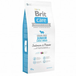 Brit Care 12 Kg Grain-Free Junior Large Breed Salmon & Potato 
