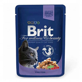 Brit Premium 6 Adet Cat Pouches with Cod Fish 100 Gr