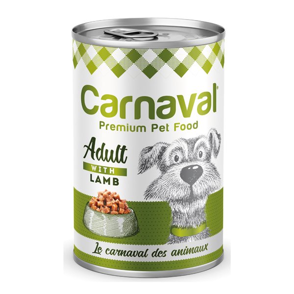 Carnaval 400 Gr Premium Dog Kuzu Etli Yetişkin