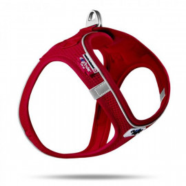 Curli 30-35 Cm Magnetic Vest Göğüs Tasması Air-Mesh Kırmızı 2XS 
