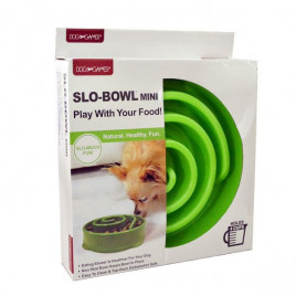 27x5.5 Cm Slo-Bowl Mini Yavaş Yeme Kabı Yeşil 