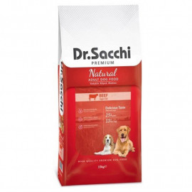 Dr. Sacchi 15 Kg Premium Natural Beef Yetişkin Köpek Maması 