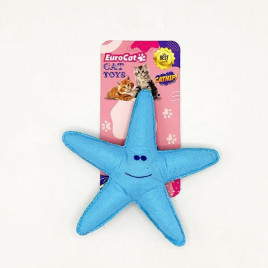 Toys Peluş Deniz Yıldızı Kedi Oyuncağı Mavi