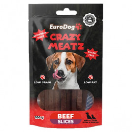 Eurodog 100 Gr Biftek Dilimleri Doğal Ödül Maması