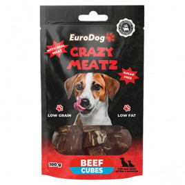 Eurodog 100 Gr Biftekli Küp Doğal Ödül Maması